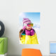 Winter Sports Chick Wall Mural