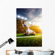Soccer player in action Wall Mural