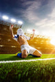 Soccer Player In Action Wall Decal 2