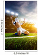 Soccer player in action Wall Mural