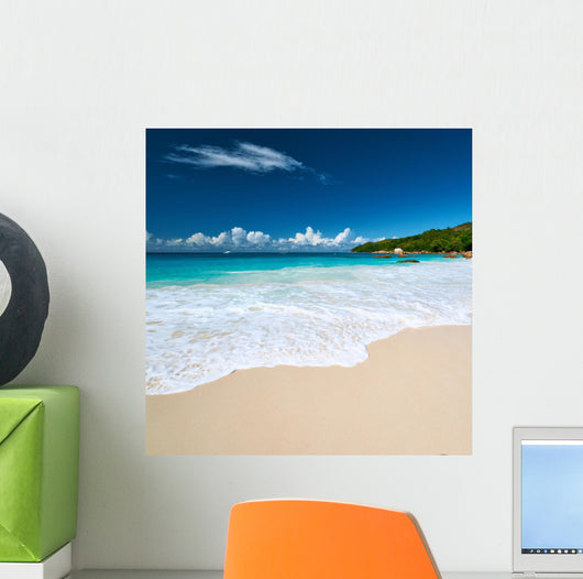Beautiful Beach Seychelles Wall Decal