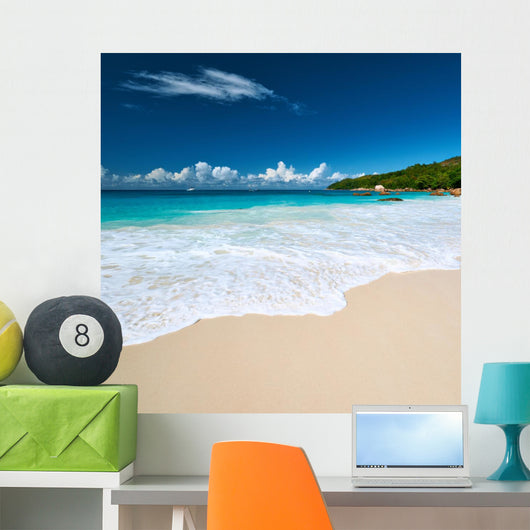 Beautiful Beach Seychelles Wall Decal