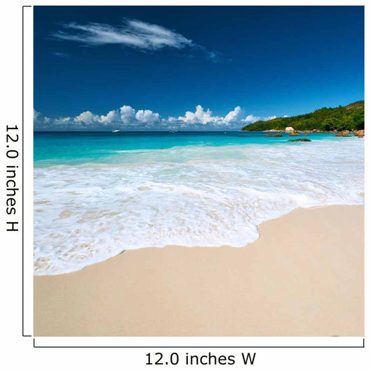 Beautiful Beach Seychelles Wall Decal