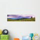 mountains and storm Wall Decal