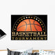 Basketball Tournament Wall Mural