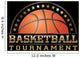 Basketball Tournament Wall Mural
