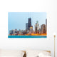 Chicago at dusk Wall Mural