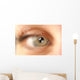 Virtual tech screen infographic blurred design Wall Mural