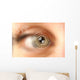 Virtual tech screen infographic blurred design Wall Mural