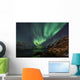 Incredible Aurora Borealis over night sky in Arctic Wall Mural