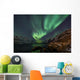 Incredible Aurora Borealis over night sky in Arctic Wall Mural