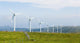 Wind Turbines On A Wind Farm In Galicia, Spain Wall Decal