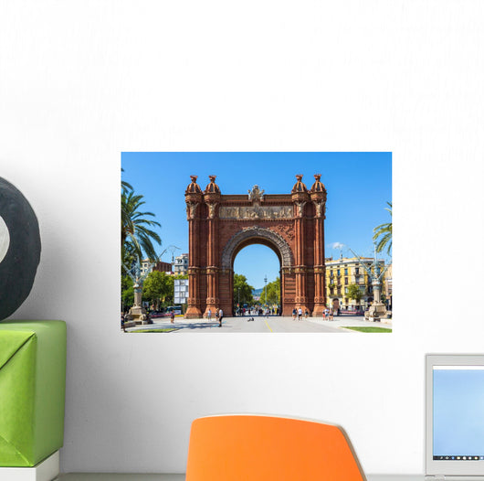 Triumph Arch in Barcelona, Spain Wall Mural