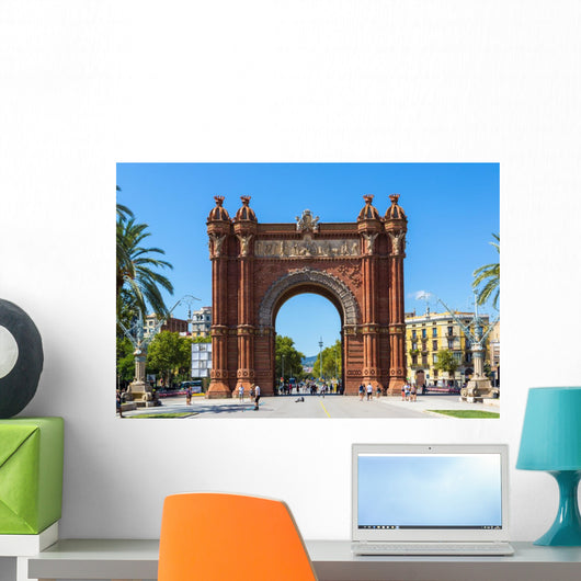 Triumph Arch in Barcelona, Spain Wall Mural