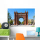 Triumph Arch in Barcelona, Spain Wall Mural