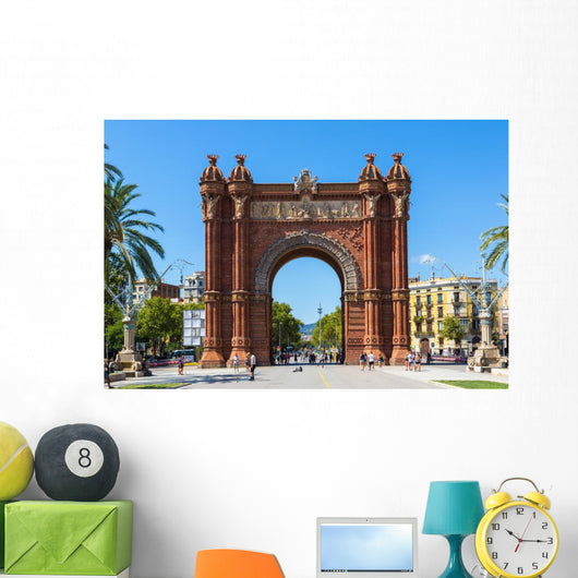 Triumph Arch in Barcelona, Spain Wall Mural