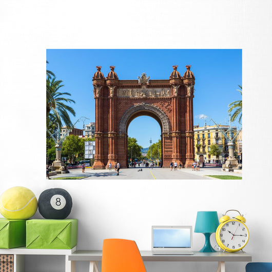 Triumph Arch in Barcelona, Spain Wall Mural