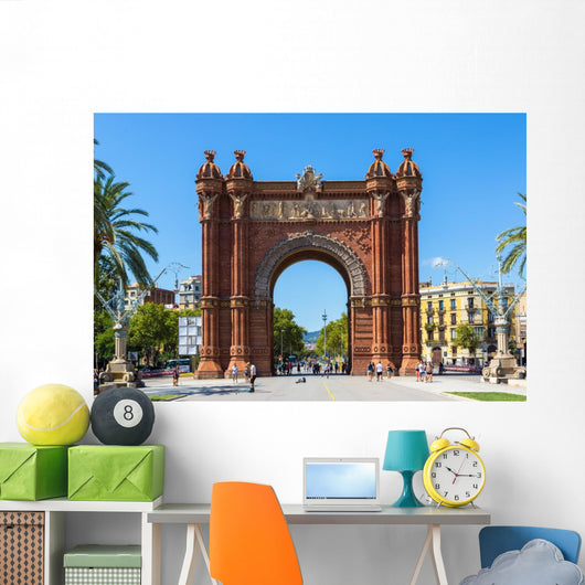 Triumph Arch in Barcelona, Spain Wall Mural