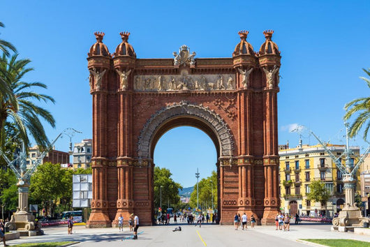 Triumph Arch In Barcelona, Spain Wall Decal