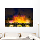 Magic Fountain light show in Barcelona Wall Mural