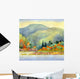Autumn Lake Wall Mural
