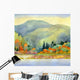 Autumn Lake Wall Mural
