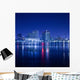 New Orleans Skyline at Night Wall Mural