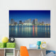 New Orleans Skyline Night Wall Decal