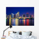 Miami Skyline Wall Decal