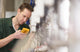 Male Technician Repairing Agriculture Machinery Wall Decal 2