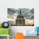Famous St. Paul's Cathedral church, London, United Kingdom. Wall Mural