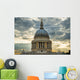 Famous St. Paul's Cathedral church, London, United Kingdom. Wall Mural