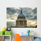 Famous St. Paul's Cathedral church, London, United Kingdom. Wall Mural