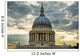 Famous St. Paul's Cathedral church, London, United Kingdom. Wall Mural