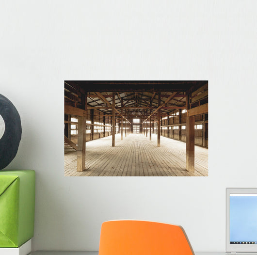 Barn Interior Wall Mural
