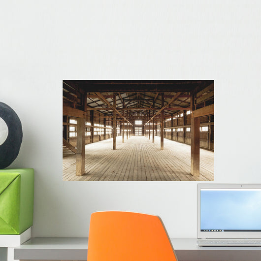 Barn Interior Wall Mural