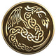 Celtic Dragon Wall Decal