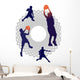 Meditative Basketball Wall Decal