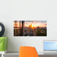bangkok city sunlight panorama Wall Mural