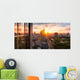 bangkok city sunlight panorama Wall Mural