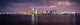 Late Night Coronado San Diego Bay Downtown City Skyline Wall Decal