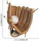 baseball glove and ball isolated on white background Wall Decal