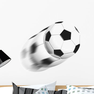 Balon En Movimiento Wall Decal shown on a wall