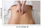 Woman Receiving Back Massage in Spa Center Wall Mural