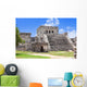 Tulum, archeological site in the Riviera Maya, Mexico. Site of a Wall Mural