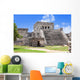 Tulum, archeological site in the Riviera Maya, Mexico. Site of a Wall Mural