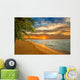 Sunrise Caribbean Beach Wall Decal