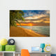 Sunrise Caribbean Beach Wall Decal
