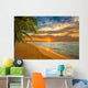 Sunrise Caribbean Beach Wall Decal