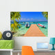 Wooden Pier and Fishing Wall Decal